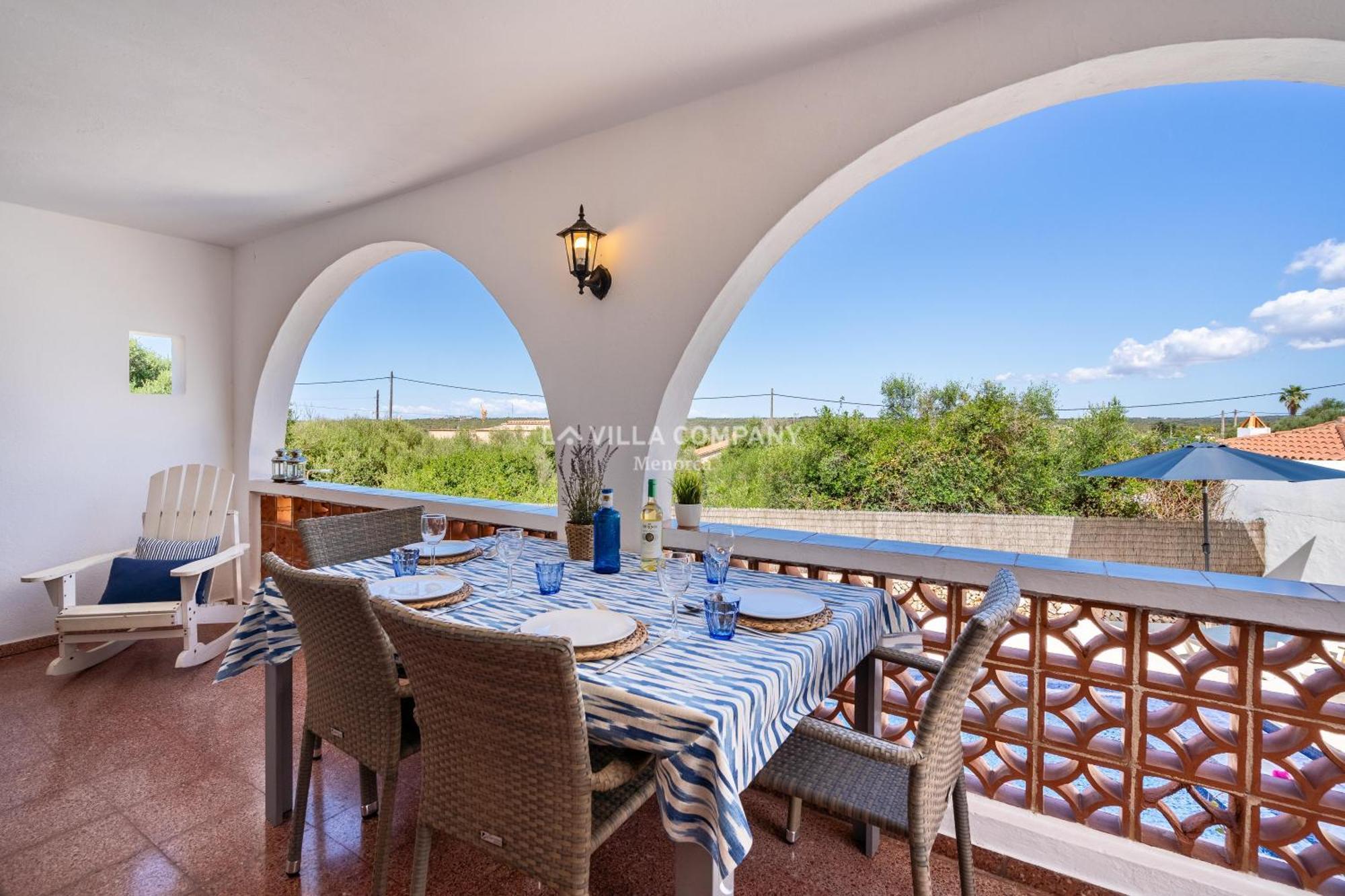 Villa Caterina Cala En Porter  Εξωτερικό φωτογραφία